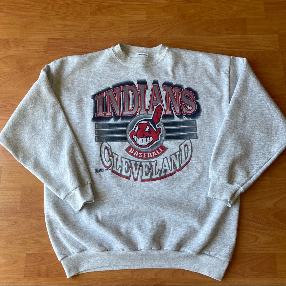 Cleveland Indians Vintage 1995 Sweatshirt Made in USA